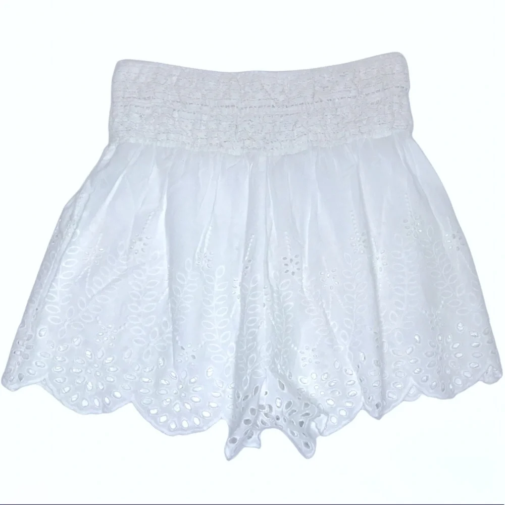 Free People 100% Cotton Embroidered Women’s Shorts - S
